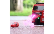 Interaktyvus gaisrinis automobilis WOOPIE su judančiomis kopėčiomis
