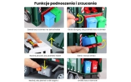 Šiukšlių surinkimo sunkvežimis WOOPIE 1:10