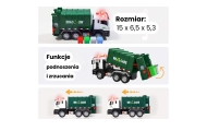 Šiukšlių surinkimo sunkvežimis WOOPIE 1:10