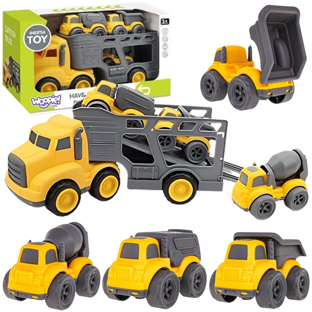 Statybinės transporto priemonės WOOPIE 4-in-1