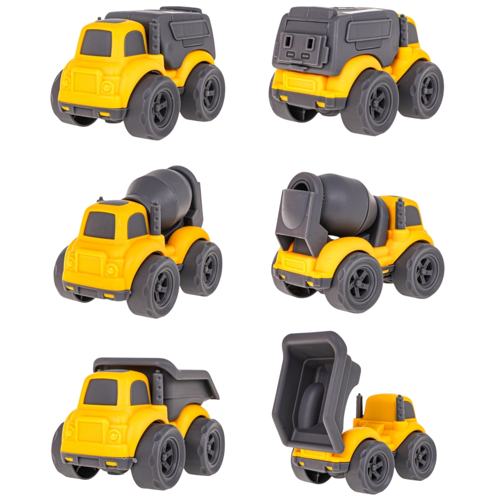 Statybinės transporto priemonės WOOPIE 4-in-1