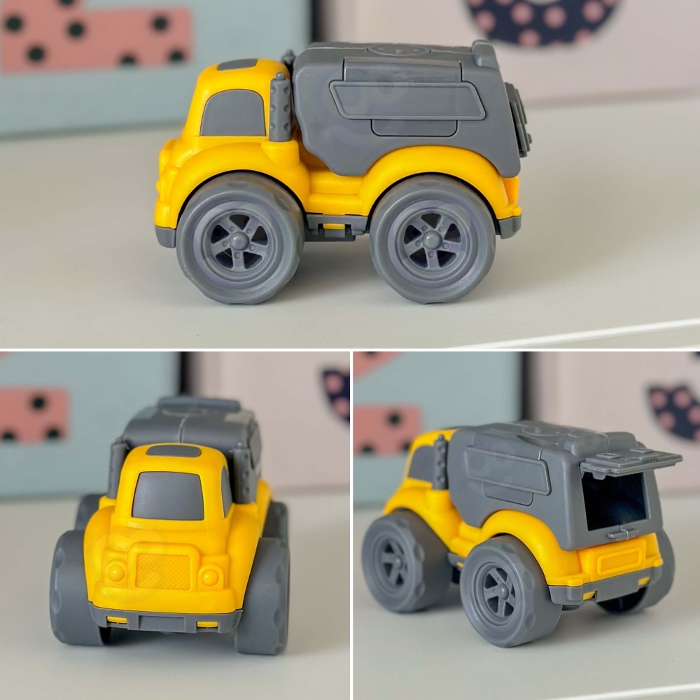 Statybinės transporto priemonės WOOPIE 4-in-1