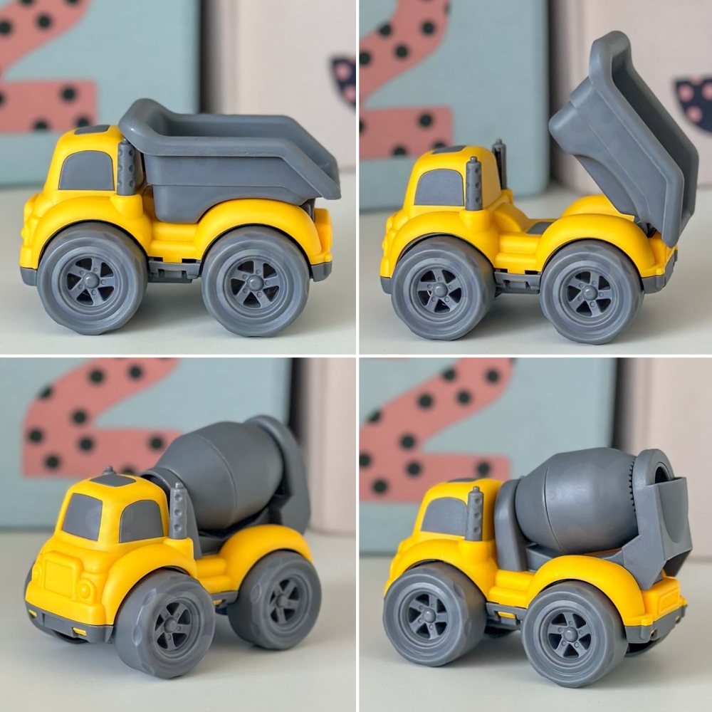 Statybinės transporto priemonės WOOPIE 4-in-1