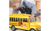 WOOPIE Autobus Szkolny Interaktywny Elektryczny 1:20