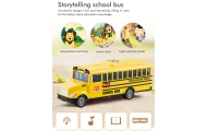 WOOPIE Autobus Szkolny Interaktywny Elektryczny 1:20
