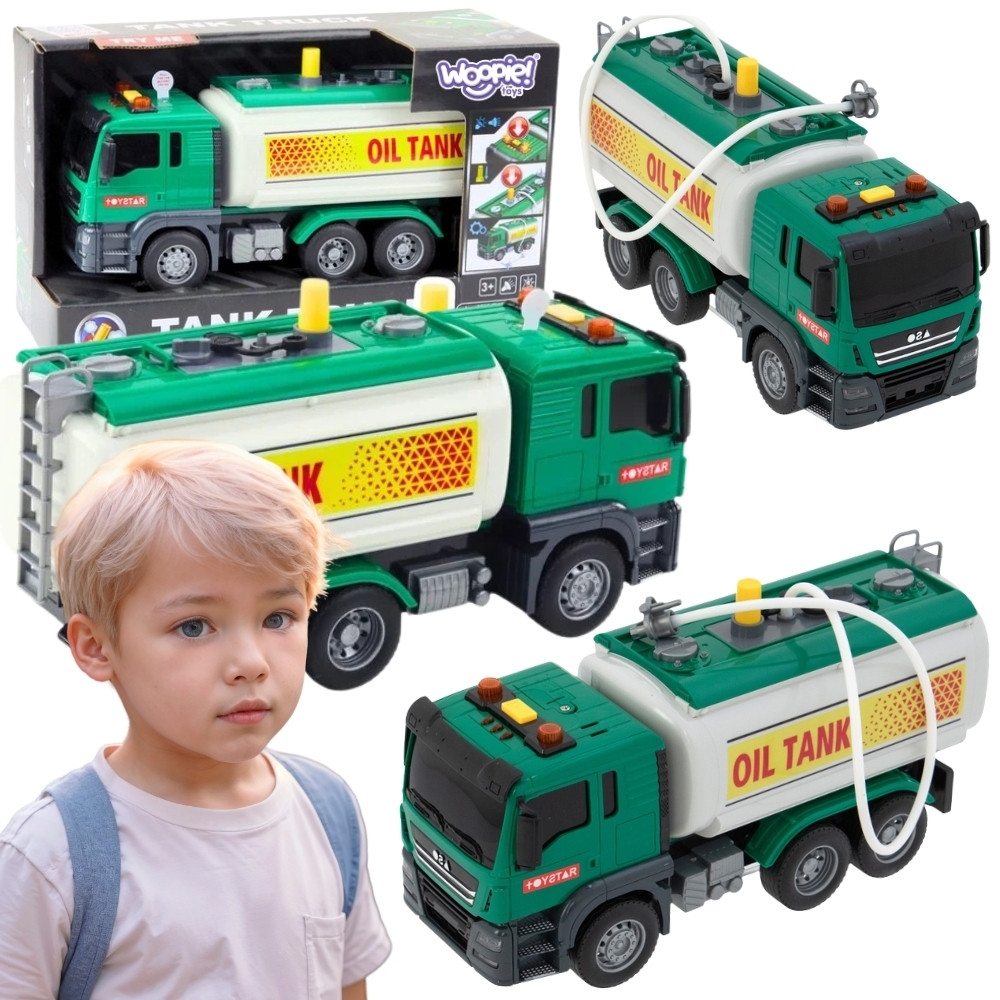 Vandens cisternos sunkvežimis WOOPIE garsai šviesa 1:14-Žaislai, Auto ir transporto žaislai, Mašinos-e-vaikas