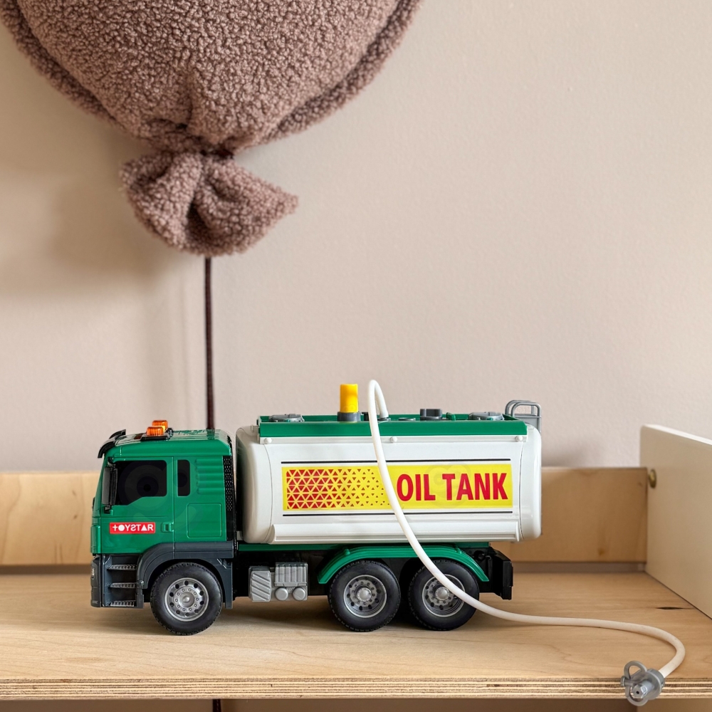 Vandens cisternos sunkvežimis WOOPIE garsai šviesa 1:14-Žaislai, Auto ir transporto žaislai, Mašinos-e-vaikas