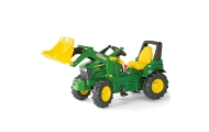 Rolly Toys 710126 Traktor Rolly Farmtrac John Deere z łyżką i pompowanymi kołami