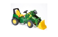 Rolly Toys 710126 Traktor Rolly Farmtrac John Deere z łyżką i pompowanymi kołami