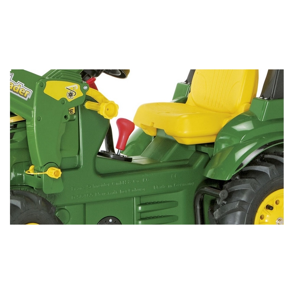 Minamas traktorius su kaušu ir pripučiamais ratais Rolly Toys 710126 Rolly Farmtrac John Deere-Judėjimui, Minami traktoriai ir j
