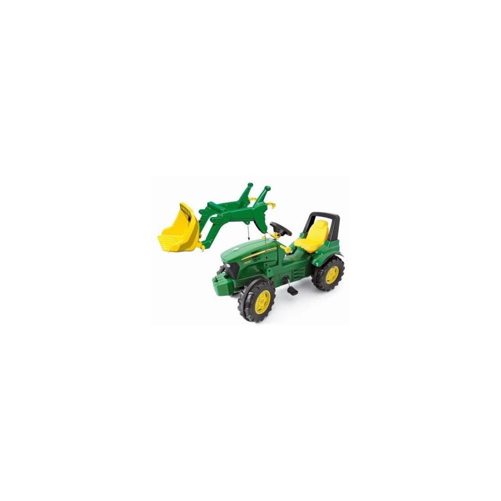 Rolly Toys 710126 Traktor Rolly Farmtrac John Deere z łyżką i pompowanymi kołami