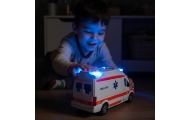 Greitosios pagalbos automobilis WOOPIE su neštuvų rinkiniu + garso ir šviesos signalai-Žaislai, Auto ir transporto žaislai, Maši