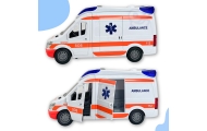 WOOPIE Pogotowie Karetka Ambulans Nosze w Zestawie + Sygnały Dźwiękowe I Świetlne