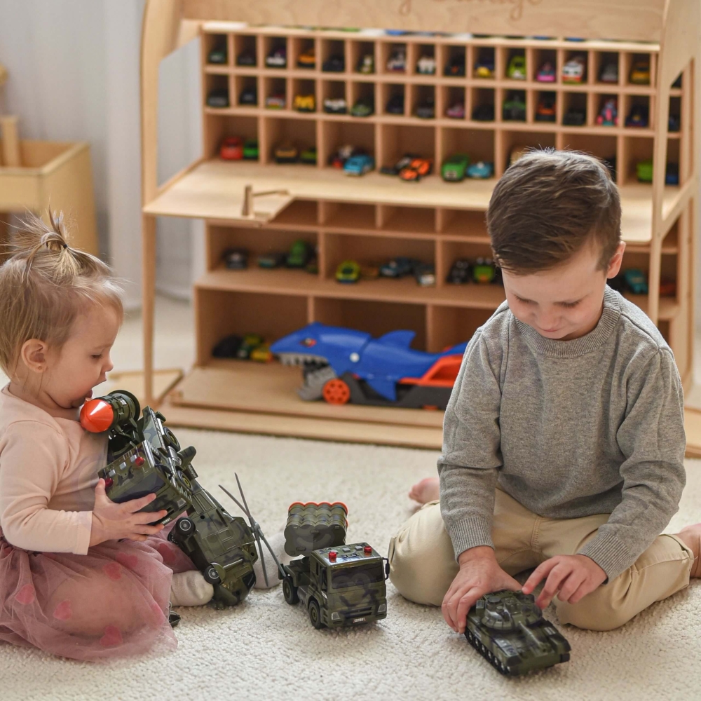 Karinių transporto priemonių rinkinys WOOPIE su paleidimo įrenginiu Mastelis 1:20-Žaislai, Auto ir transporto žaislai, Lėktuvai,