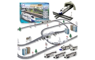 WOOPIE Electric Train Huge 914 cm Track Bridge Tunnel 86 pcs.