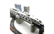 WOOPIE Electric Train Huge 914 cm Track Bridge Tunnel 86 pcs.