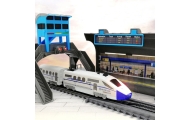 WOOPIE Electric Train Huge 914 cm Track Bridge Tunnel 86 pcs.