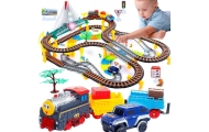 WOOPIE Electric Train 2in1 Race Track Train Viaduct Car XXL 192 pcs.