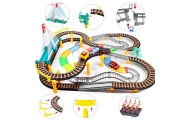 WOOPIE Electric Train 2in1 Race Track Train Viaduct Car XXL 192 pcs.