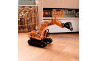 WOOPIE Large Remote Controlled Excavator on Tracks 7 Functions Sound + Acc.					