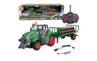 WOOPIE Traktor z Przyczepą na Pilota Sterowany RC - Skala 1:24					