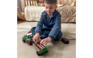 WOOPIE RC nuotoliniu būdu valdomas traktorius su priekaba - 1:24 mastelio