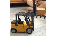 Nuotoliniu būdu valdomas 2-in-1 RC krautuvas WOOPIE Rock 1:24-Žaislai, Auto ir transporto žaislai, Traktoriai-e-vaikas