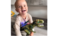 Nuotoliniu būdu valdomas dinozauras WOOPIE RC robotas T-Rex-Žaislai, Interaktyvūs žaislai-e-vaikas