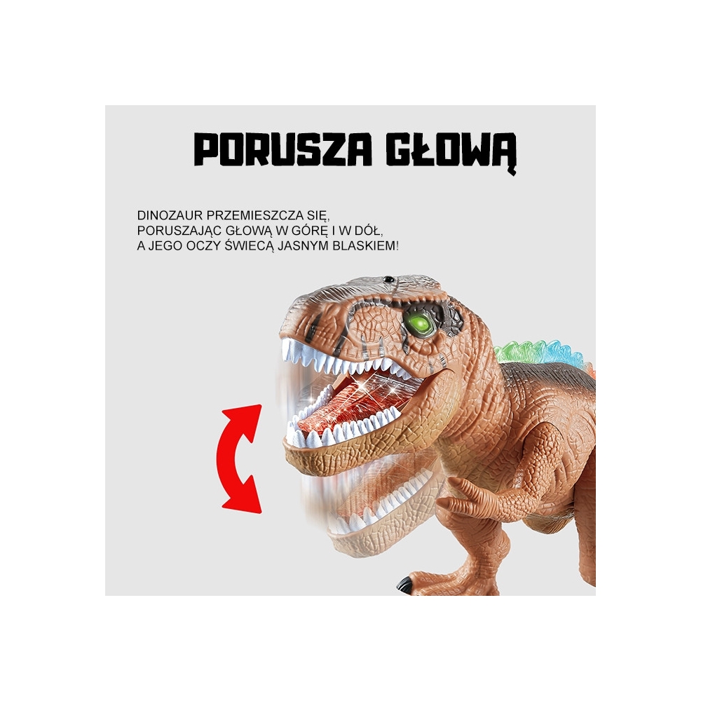 Nuotoliniu būdu valdomas dinozauras WOOPIE RC robotas T-Rex-Žaislai, Interaktyvūs žaislai-e-vaikas