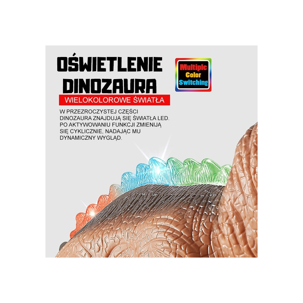Nuotoliniu būdu valdomas dinozauras WOOPIE RC robotas T-Rex-Žaislai, Interaktyvūs žaislai-e-vaikas