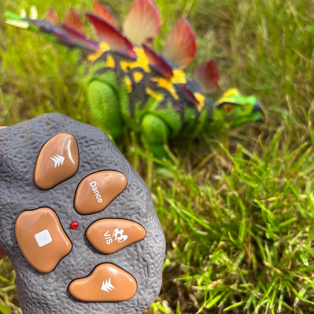 WOOPIE Remote Controlled RC Dinosaur Robot Stegosaurus 