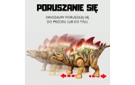 Nuotoliniu būdu valdomas WOOPIE RC dinozauras robotas Stegozauras-Žaislai, Interaktyvūs žaislai-e-vaikas