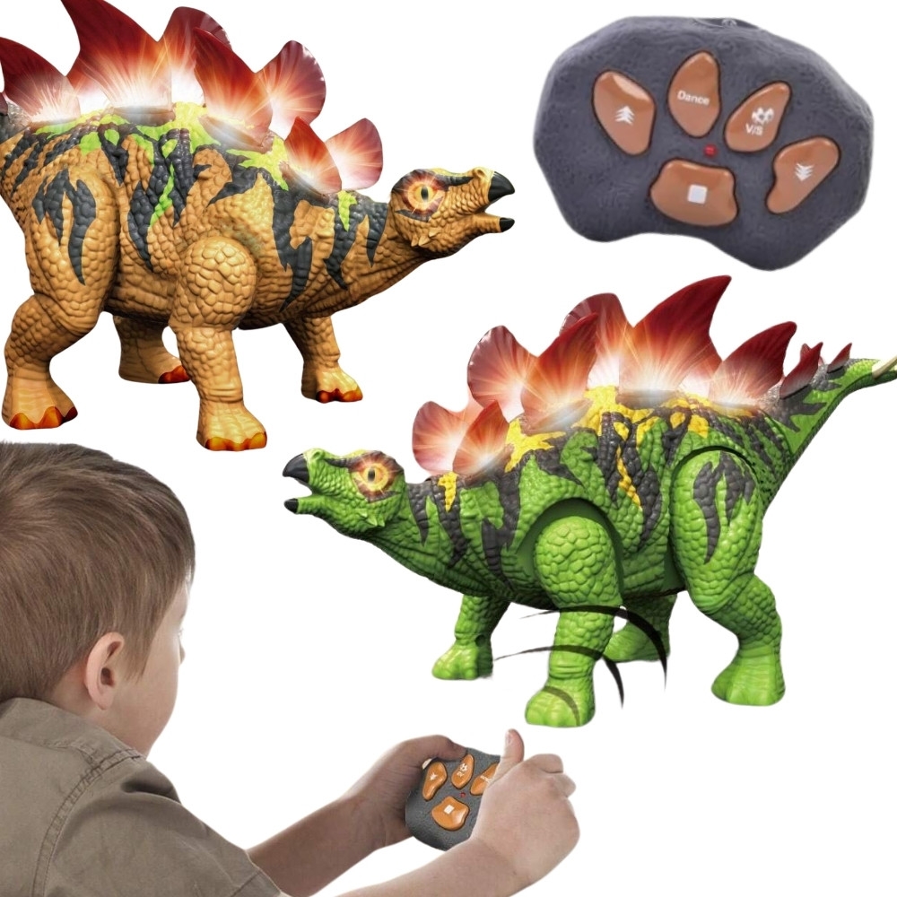 WOOPIE Remote Controlled RC Dinosaur Robot Stegosaurus 