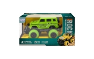 Nuotoliniu būdu valdomas automobilis su LED apšvietimu WOOPIE RC Jeep Cross-Country