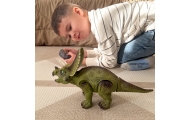 Nuotoliniu būdu valdomas Dinozauras WOOPIE RC robotas Triceratops