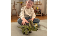 Nuotoliniu būdu valdomas Dinozauras WOOPIE RC robotas Triceratops