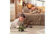 Nuotoliniu būdu valdomas Dinozauras WOOPIE RC robotas Triceratops