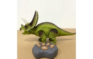 Nuotoliniu būdu valdomas Dinozauras WOOPIE RC robotas Triceratops