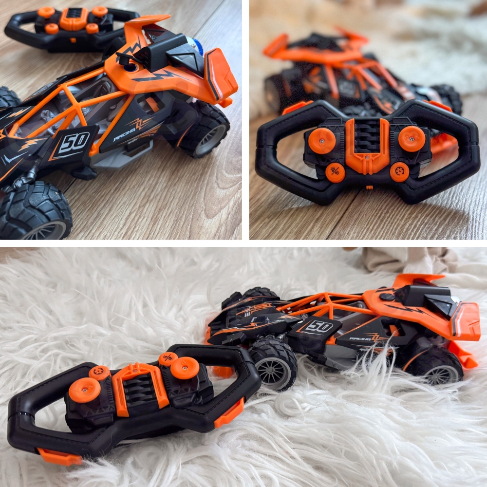 Nuotoliniu būdu valdomas lenktyninis automobilis WOOPIE RC 1vnt-Žaislai, Auto ir transporto žaislai, Valdomos radijo bangomis-e-