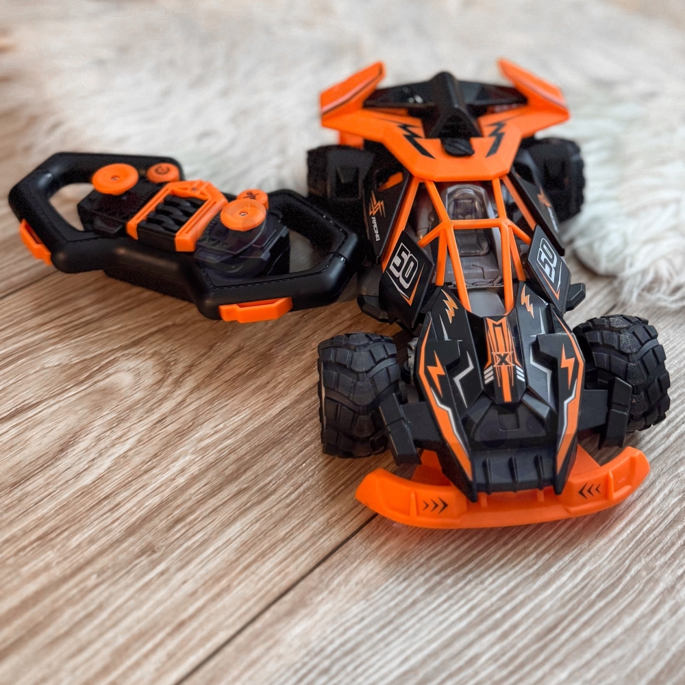 Nuotoliniu būdu valdomas lenktyninis automobilis WOOPIE RC 1vnt-Žaislai, Auto ir transporto žaislai, Valdomos radijo bangomis-e-