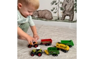 WOOPIE Zestaw Mini Farmera Traktory z Przyczepami