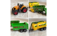 WOOPIE Zestaw Mini Farmera Traktory z Przyczepami