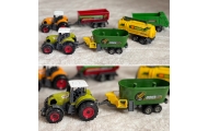 WOOPIE Zestaw Mini Farmera Traktory z Przyczepami