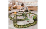 WOOPIE XXL Dinosaurs Car Track 240 pcs.