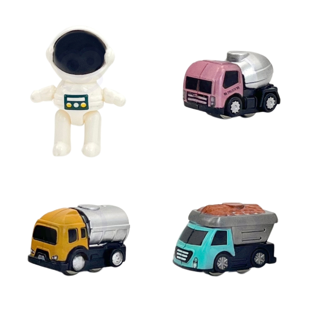 Interaktyvi automobilių kliūčių trasa WOOPIE Astronauto kosminė kelionė-Žaislai, Auto ir transporto žaislai, Garažai, trasos ir 