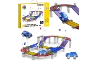 WOOPIE Magnetic Car Race Track + 137 El. Car
