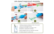 Vandens piešimo kilimėlis WOOPIE 2-in-1 XXL, dvipusis, su gyvūnų motyvais-Žaislai, Lavinamieji žaislai, Molbertai, piešimo lento