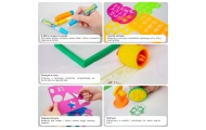 WOOPIE 2-in-1 Water Painting Mat XXL Double-Sided Animals					