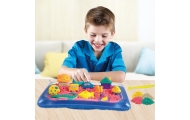 WOOPIE Piasek Kinetyczny 0,8 kg Zestaw w Koszyku z Foremkami +  /