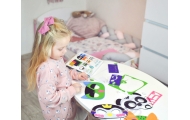 Veltinio kaukių kūrybinis rinkinys WOOPIE ART&FUN, 4 vnt.